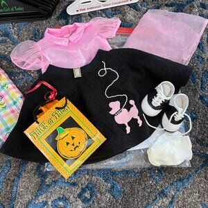 RETIRED American Girl Doll 50's Sock Hopper Outfit